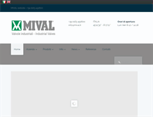 Tablet Screenshot of mival.it